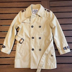 Walton kids trench coat Unisex